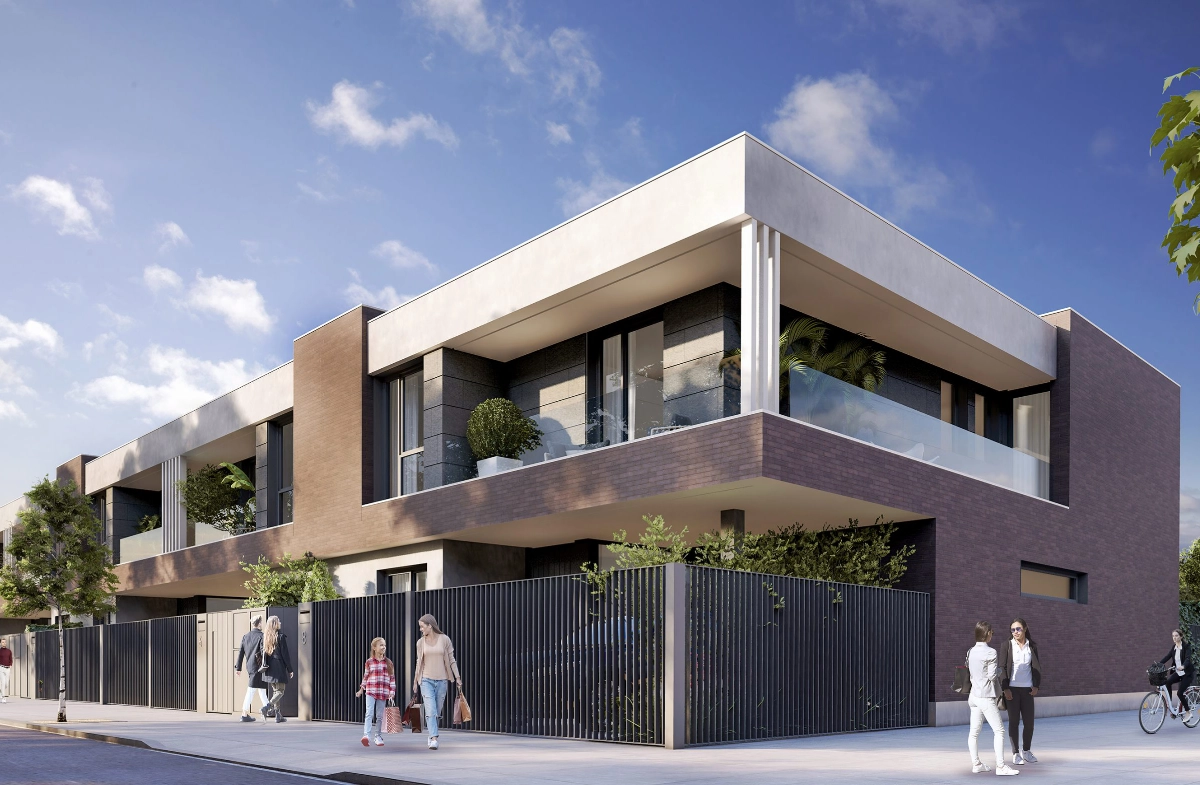 Render de la promoción Residencial Berey II